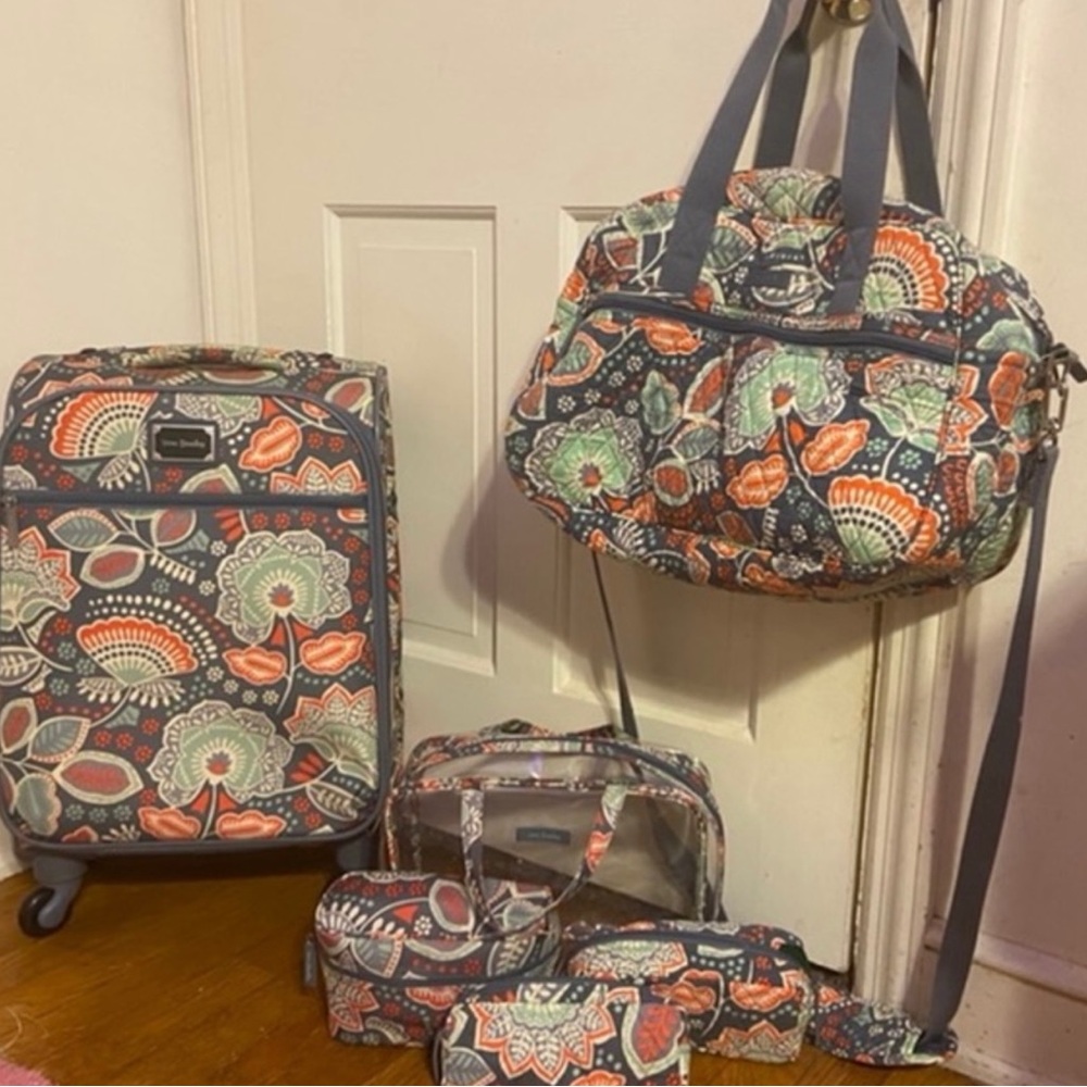 Vera Bradley Women's Patterned Travel Bag Set - Multicolor